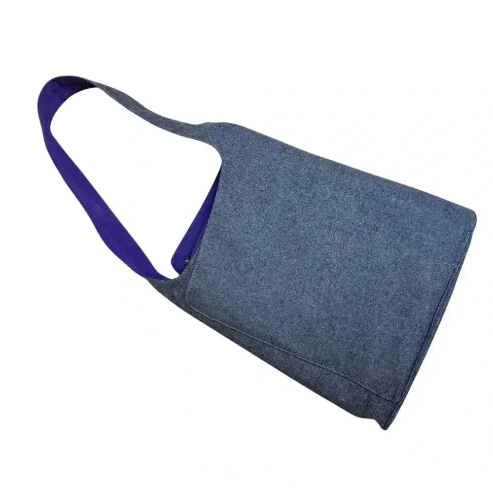 Speck A-Line Bag for iPad and Netbooks Grey and Purple Felt LOTS of pockets NWOT